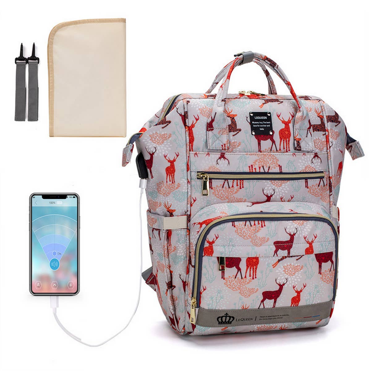 2024 NEW STYLE BACKPACK MOTHER AND BABY BAG_CWAB2231