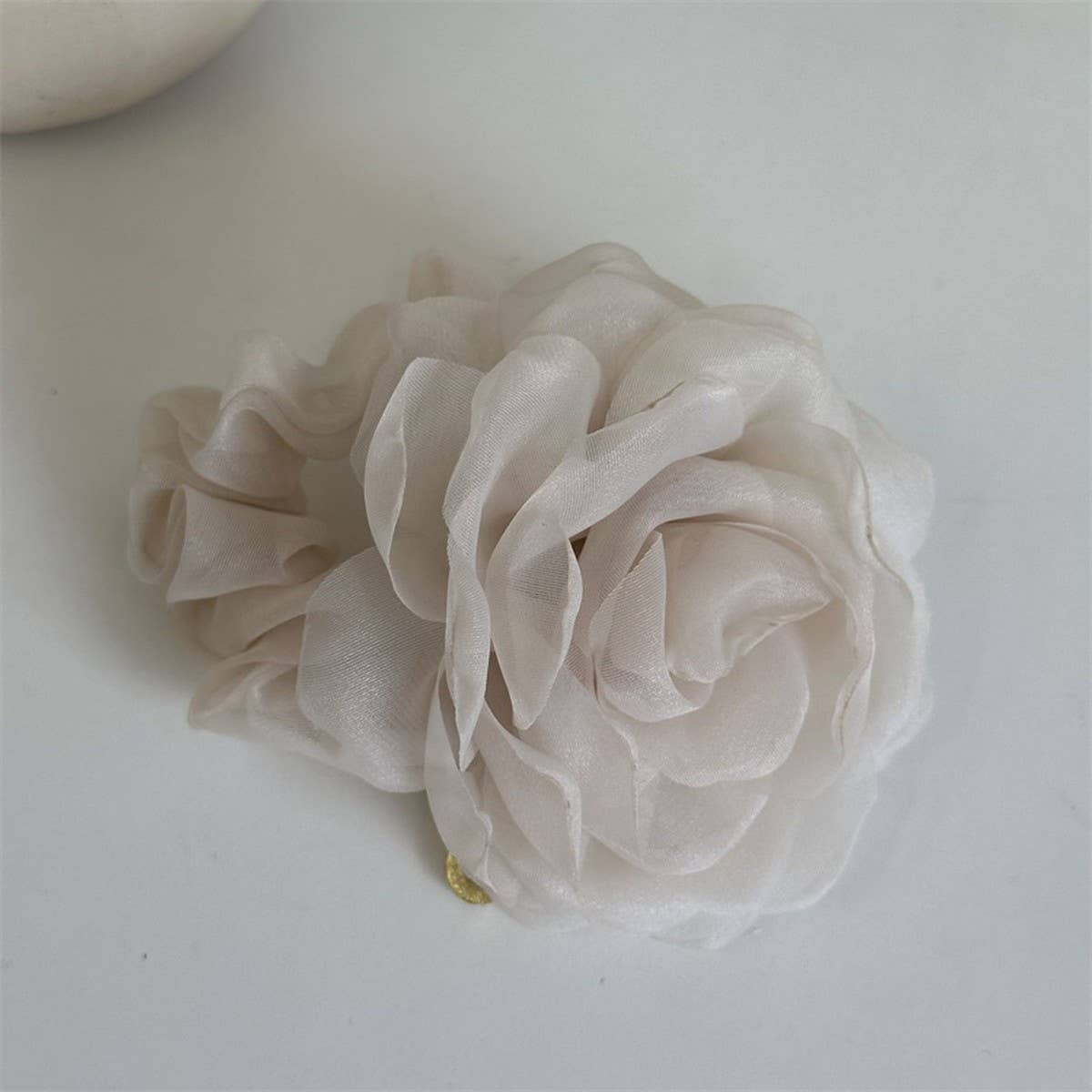 GENTLE AND PURE STYLE MESH ROSE HAIRBAND_CWAHA4678
