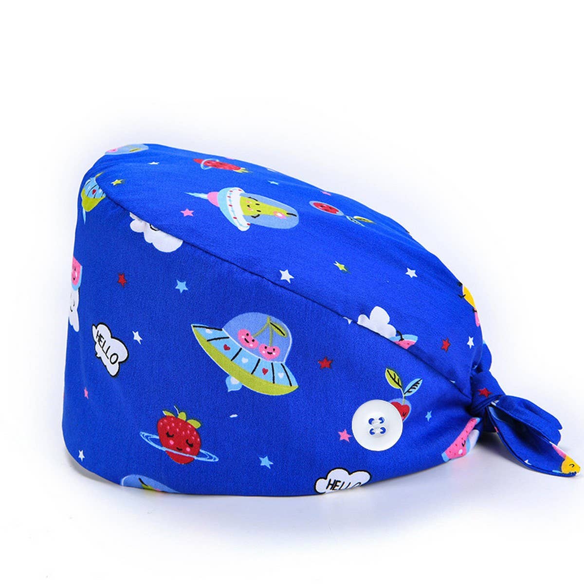 SURGICAL CAP PURE COTTON EMBROIDERED DOCTOR CAP_CWAH3323