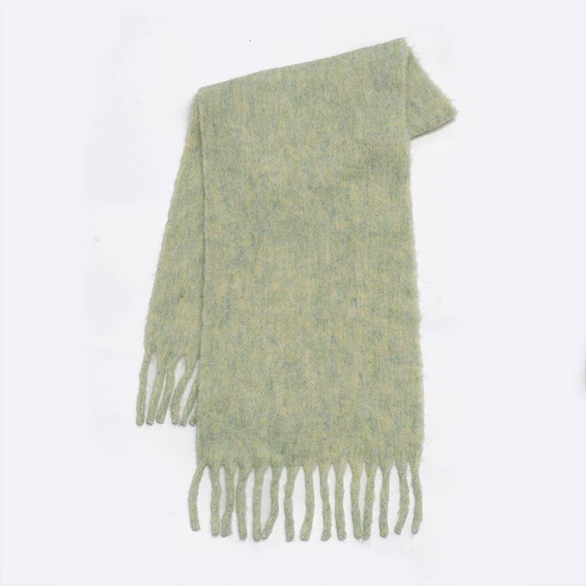 GRADIENT LOOP YARN TASSEL SCARF FOR WINTER_CWASC2354