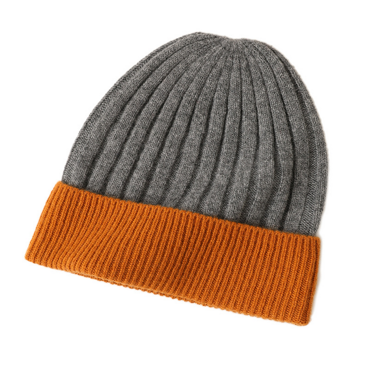COLORBLOCK KNIT BEANIE UNISEX WINTER HAT_CWAH3995