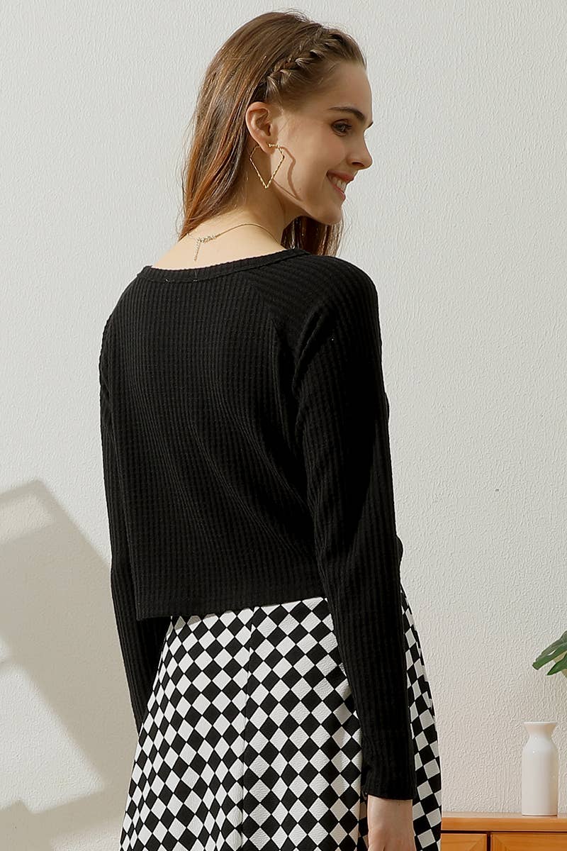 Solid Round Neck T Shirt_Cwttl1445