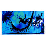 OVERSIZED BEACH TOWEL SOFT MICROFIBER PRINT_CWMM7603