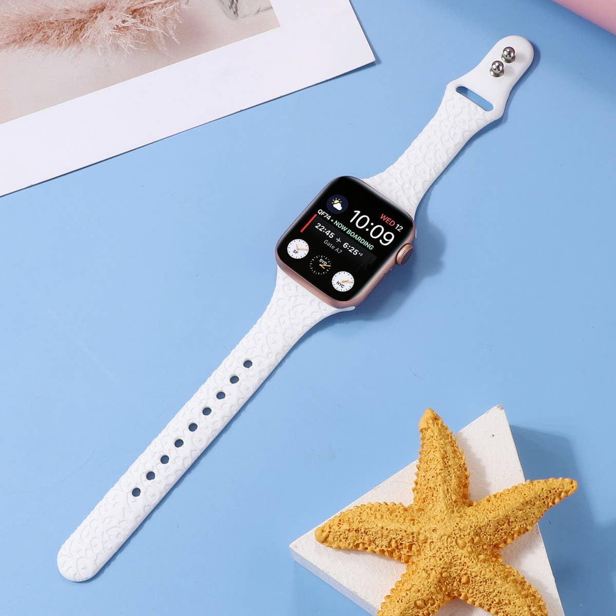 APPLE WATCH9 1 ENGRAVED LEOPARD PRINT STRAP IWATCH8_CWWW0070