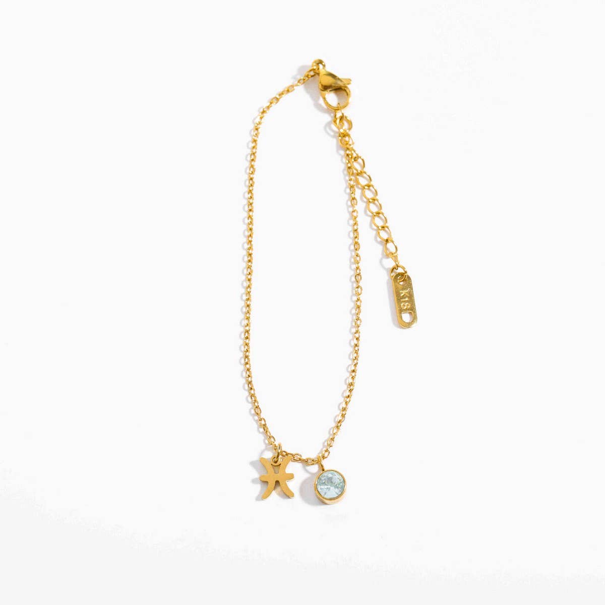 12 ZODIAC SIGNS ZIRCON HOROSCOPE RUNE BRACELET_CWAJE1611