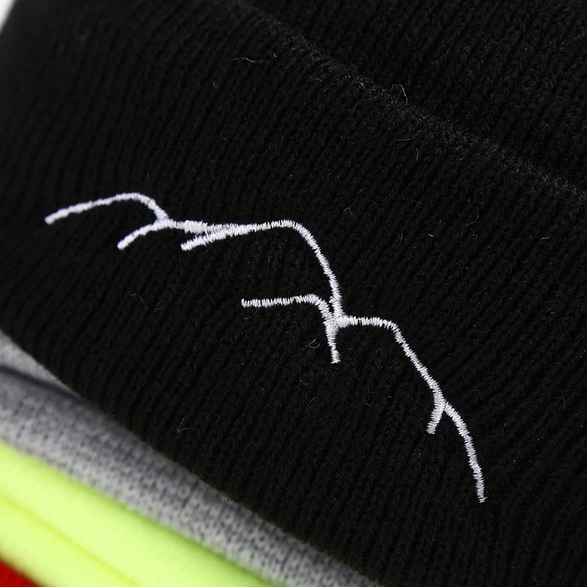 PATAGONIA PEAKS EMBROIDERED KNITTED HAT_CWAH2079