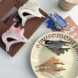 OCEAN SAILFISH ACETATE CLAW CLIP UNIQUE DESIGN_CWAHA5833