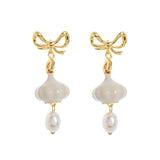 FASHIONABLE VEGETABLE WINE GLASS PEARL EARRINGS_CWAJE5053