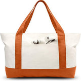 Cwab2874_Canvas Home Shopping Large Capacity Tote Bag