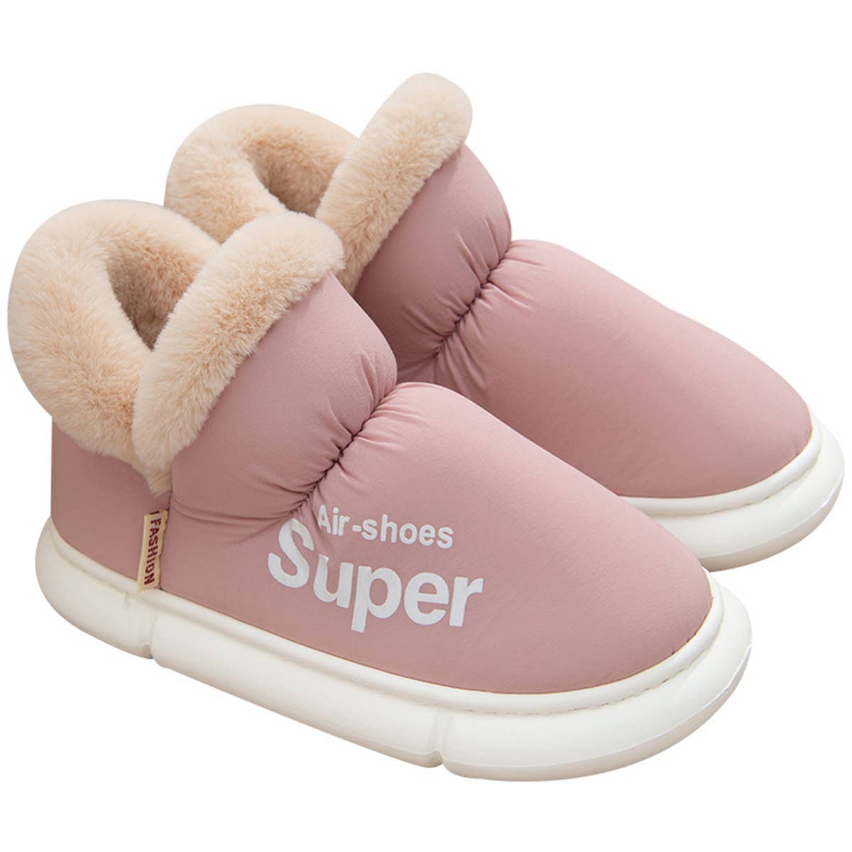 Winter Slippers Warm Waterproof Home House Shoes