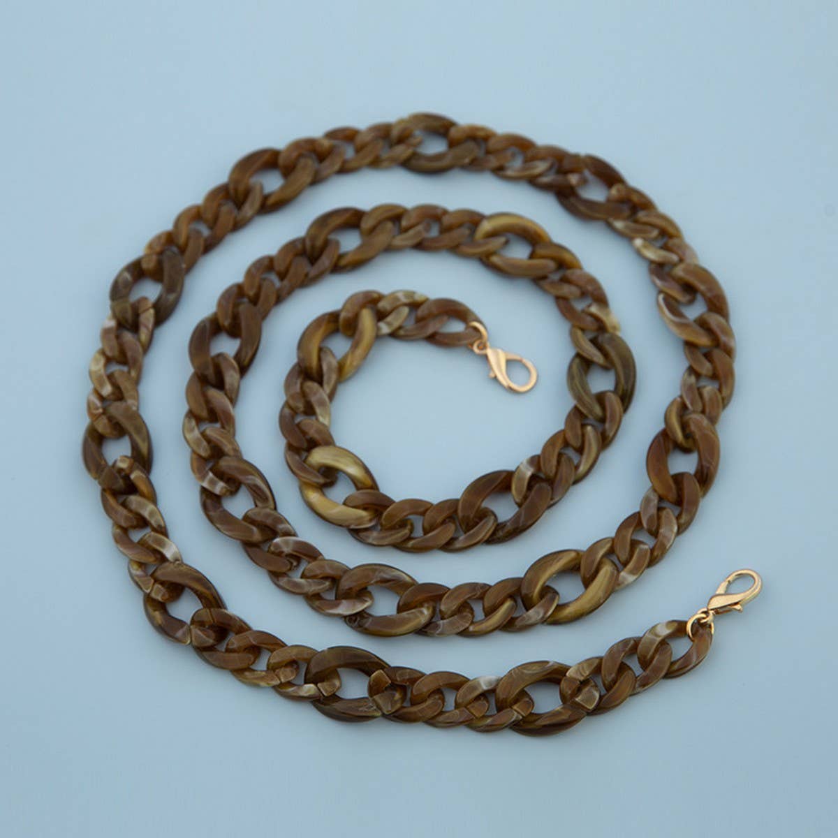 47IN ACRYLIC CROSSBODY CHAIN PHONE BAG STRAP_CWMM5102