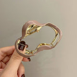 Niche Retro Cloud Solid Color Hair Clip_Cwaha1283