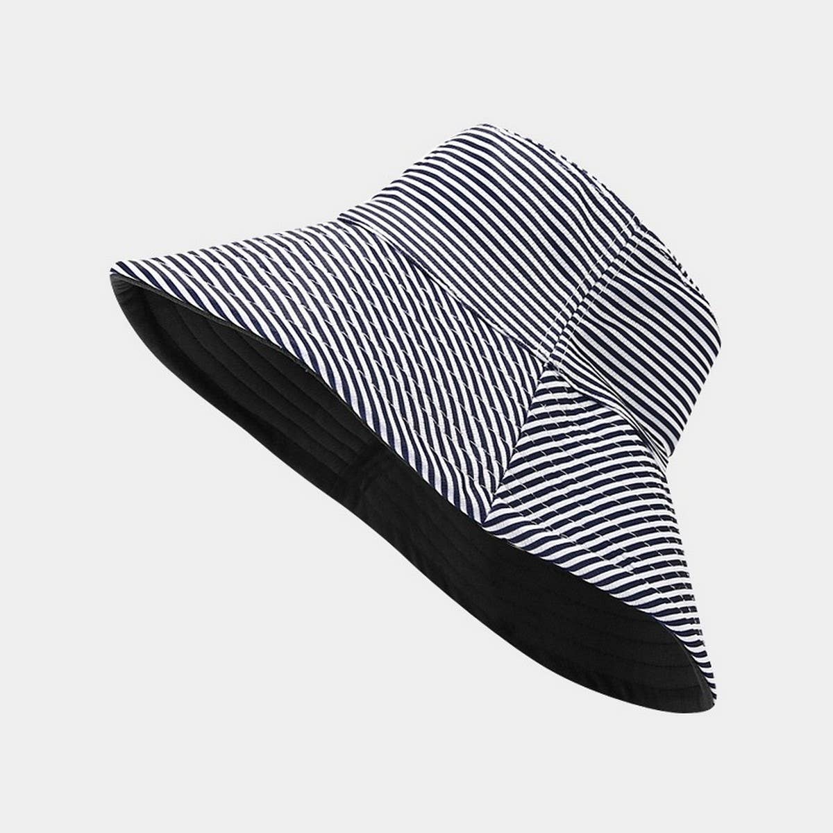 REVERSIBLE WIDE BRIM SUN HAT FOR WOMEN SPRING_CWAH3793