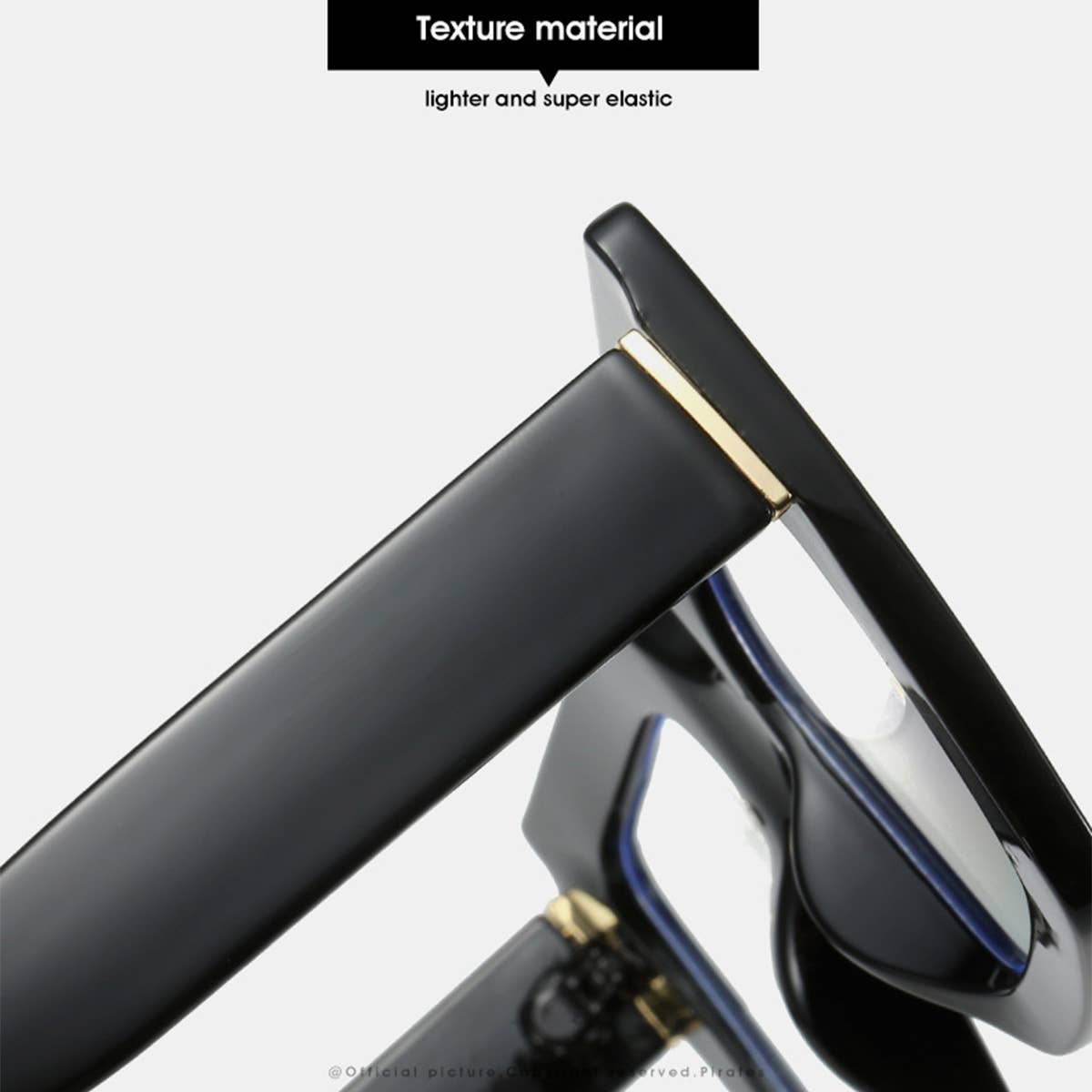 Tortoiseshell Square Frame Fashion Glasses_Cwasg0235