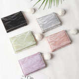 SMALL FRESH AND THIN FOLDABLE STUDENT WALLET_CWAB2560