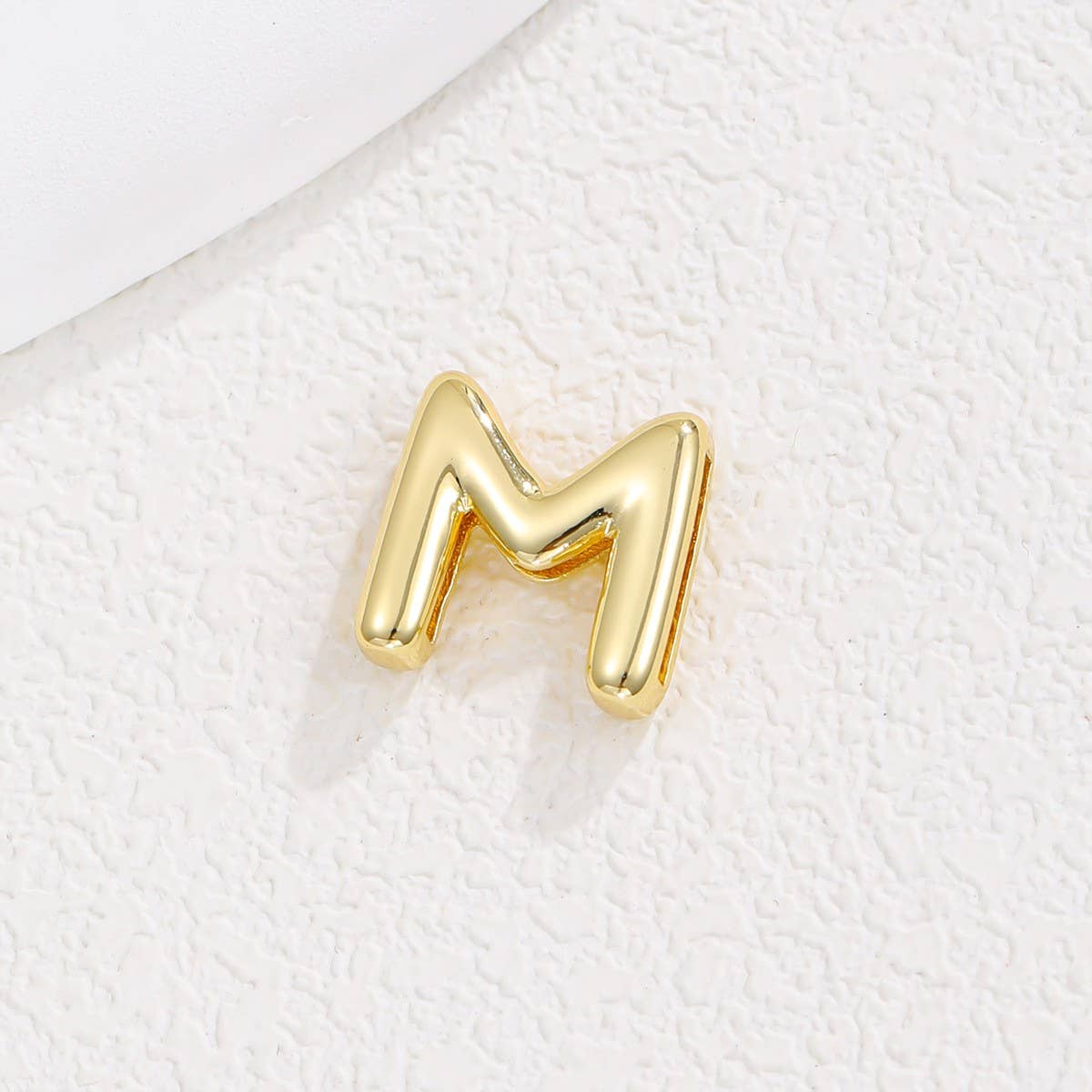 SIMPLE SMOOTH 26 LETTERS PENDANT NECKLACE_CWMM5874