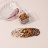Cwaha07449_Korean Elastic Hair Tie Durable Bands For Women