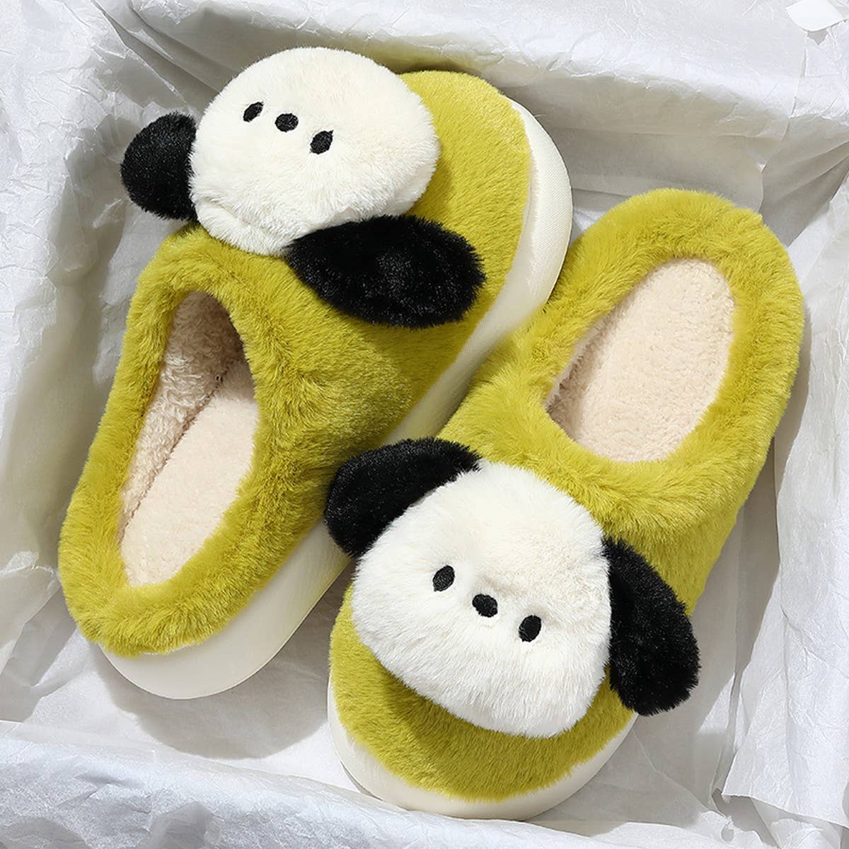 CUTE ANIMAL SLIPPER WARM MEMORY HOUSE SLIPPERS_CWSHS0313