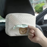 NEW CUTE FLOWER CAR TISSUE BOX STORAGE BOX_CWMM2261