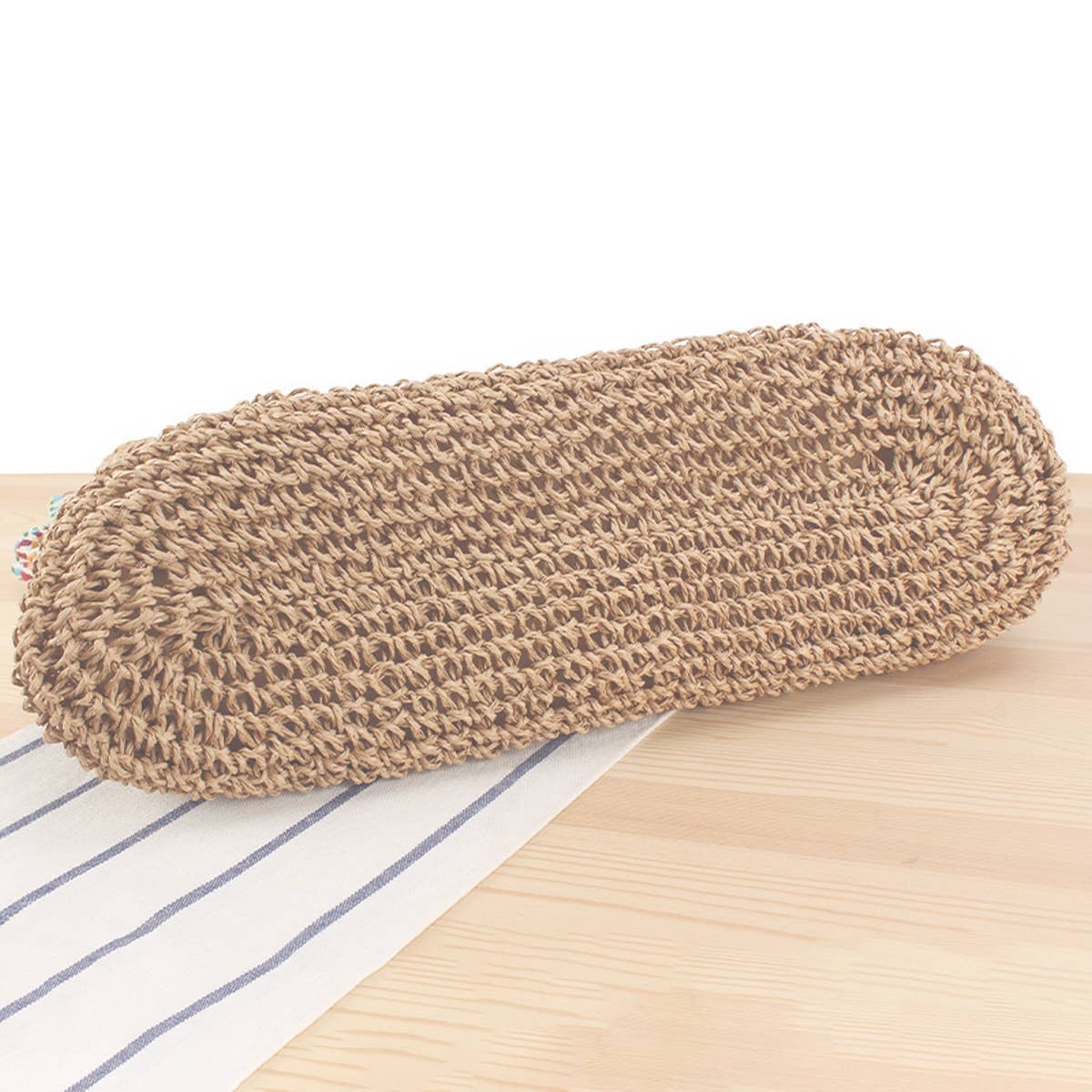 RETRO COLOR SHOULDER STRAP WOVEN BAG_CWAB2019