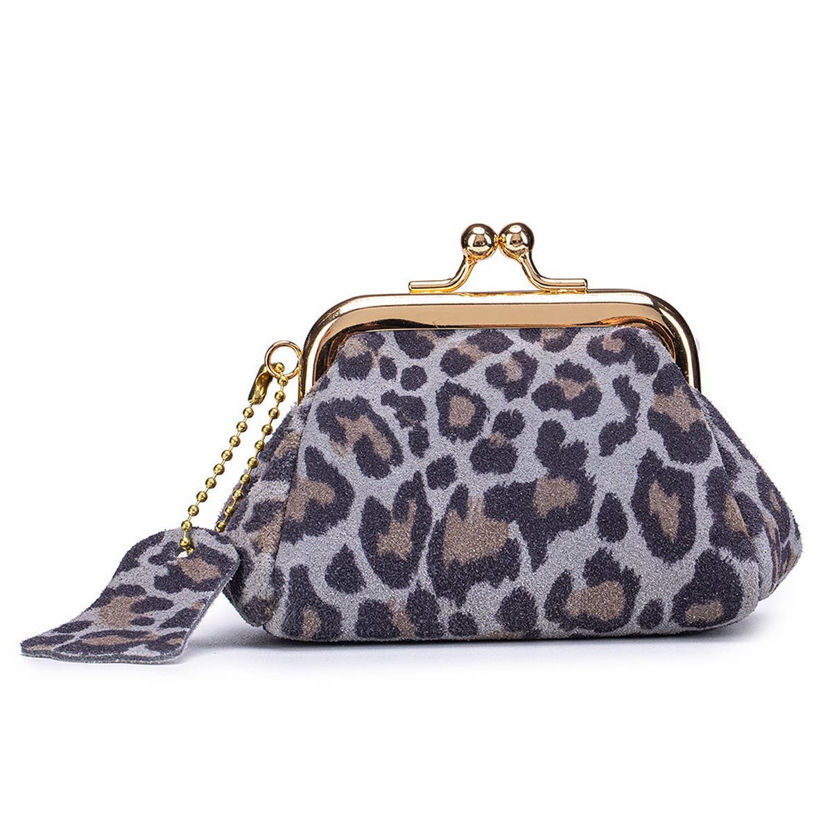 Womens Leopard Leather Wallet Small Coin Bag_Cuab00397