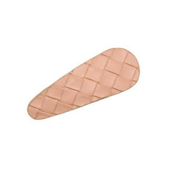 MINIMALIST BOHO WOVEN PU LEATHER SIDE HAIR CLIP_CWAHA6360