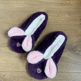CUTE CARTOON RABBIT HEELED NON SLIP FLOOR SOCKS_CWMS1192