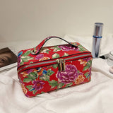 NEW CHINESE STYLE BIG FLOWER COSMETIC BAG_CWAB4499