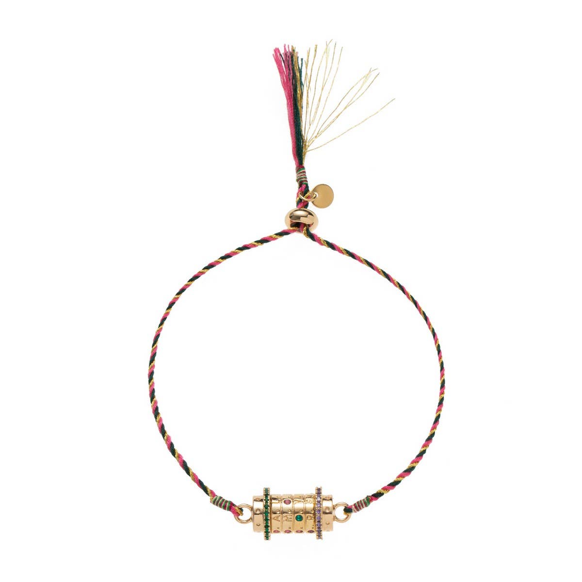 LITERARY STAR TAROT PENDANT COLORED BRACELET_CWMM5524