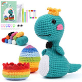 HANDMADE DIY DINOSAUR CROCHET MATERIAL KIT_CWMM0801