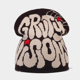 HOT SALE LETTER JACQUARD KNITTED HAT_CWAH1626