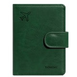 Vintage Rfid Travel Passport Wallet_Cwab1611
