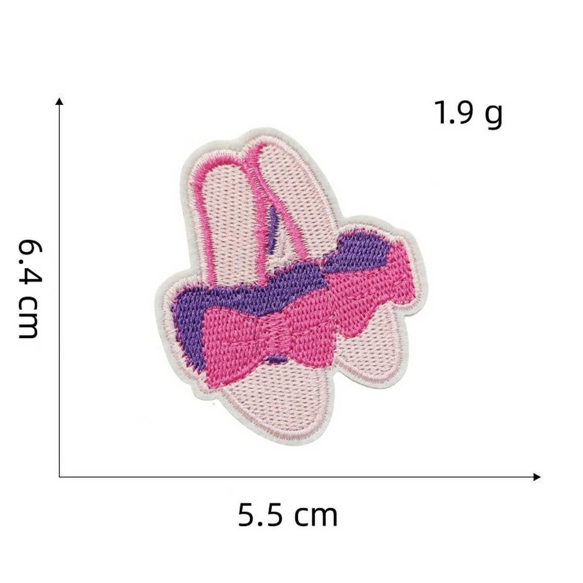 NEW PINK CARTOON EMBROIDERED CLOTH PATCH_CWMM4021