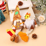 THANKSGIVING RUDOLPH DWARF DOLL FIGURINE PENDANT_CWMM2863