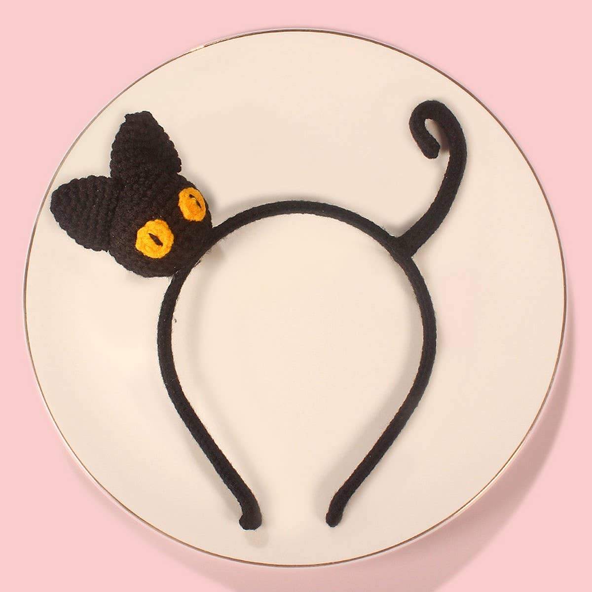 CUTE ANIMAL HAND KNITTED CHILDRENS HAIRBAND_CWAHA1321