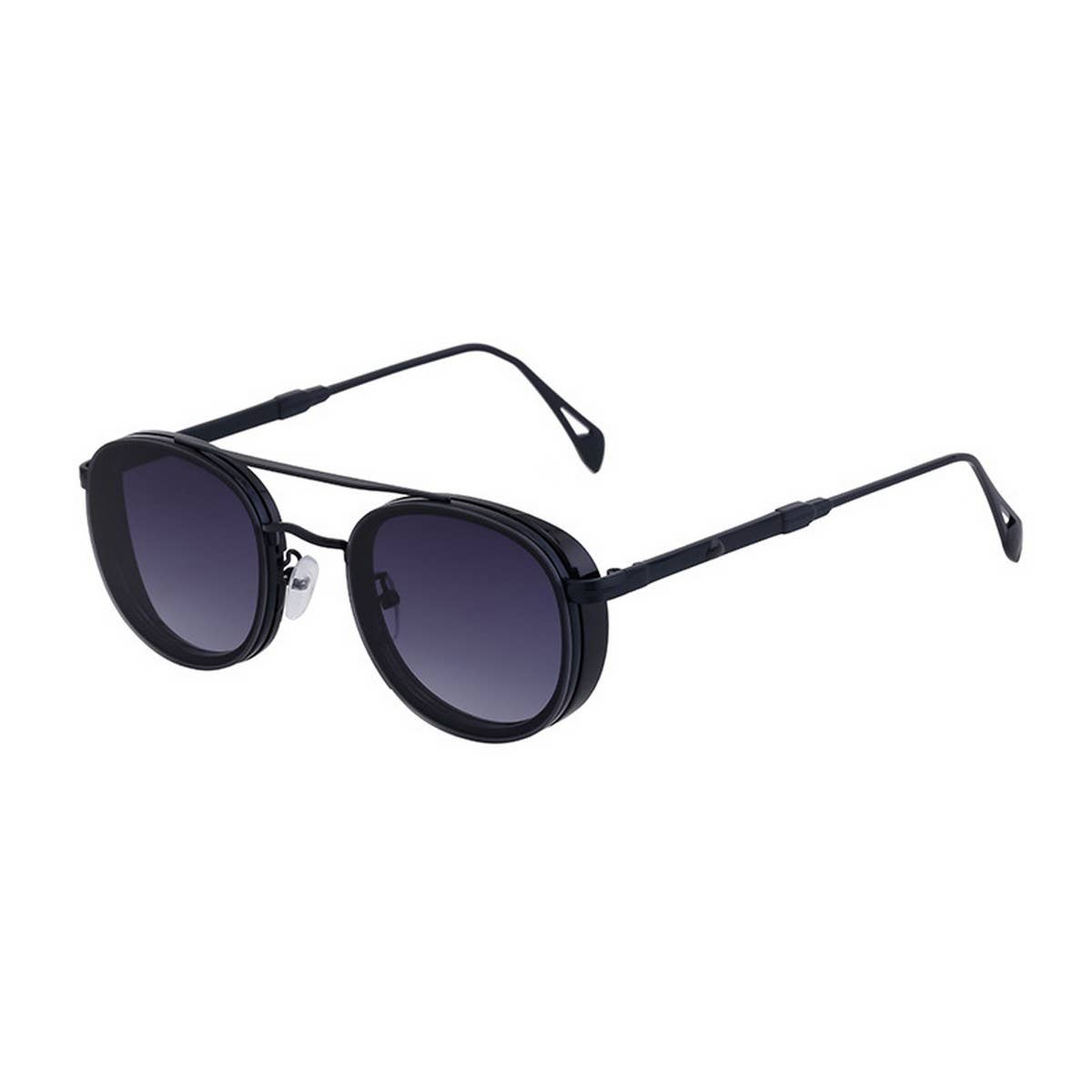 RETRO OVAL FRAME SIDE BAG SMALL FRAME SUNGLASSES_CWASG0708