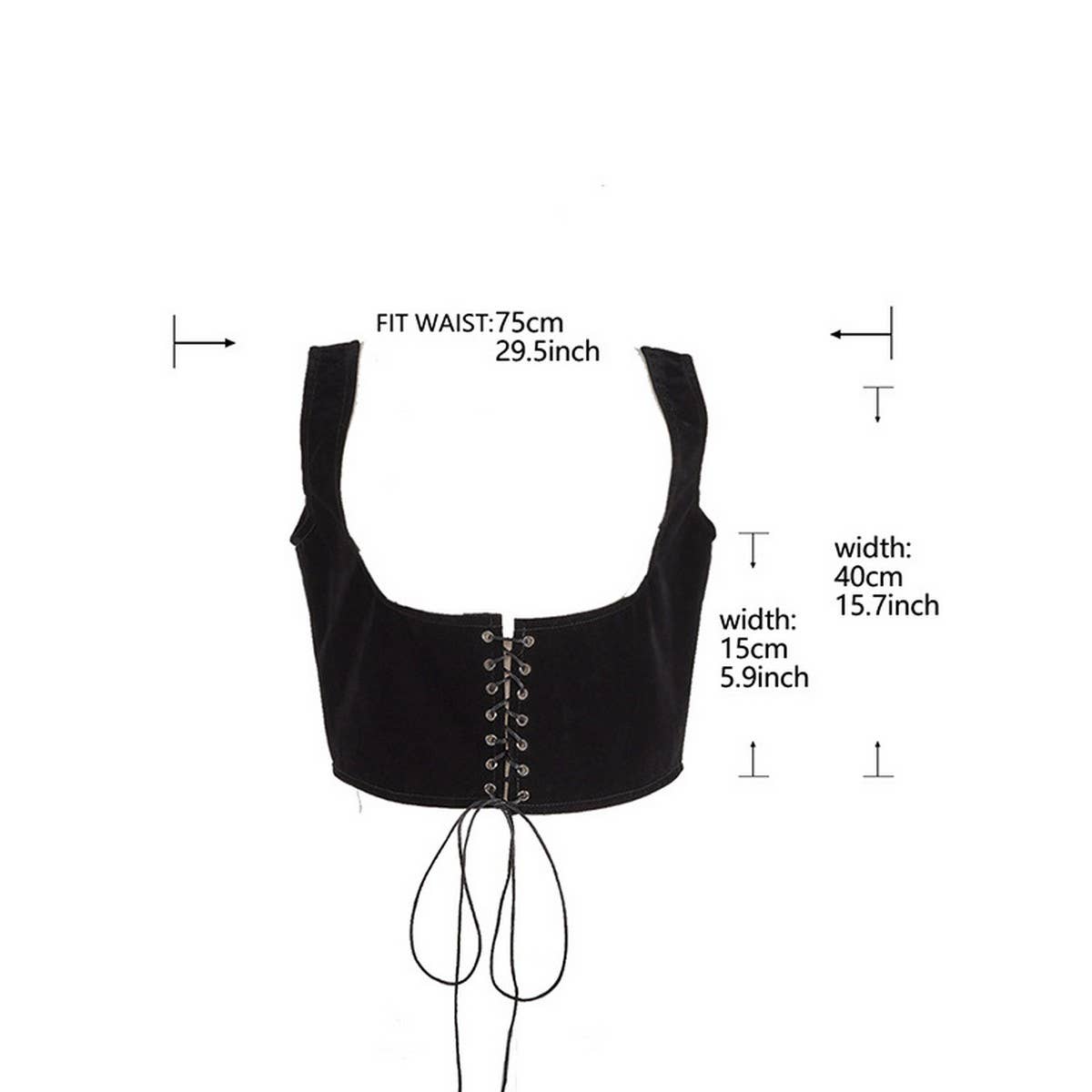 Cwabe0983_Corset With A Slim Waist And Waist Straps