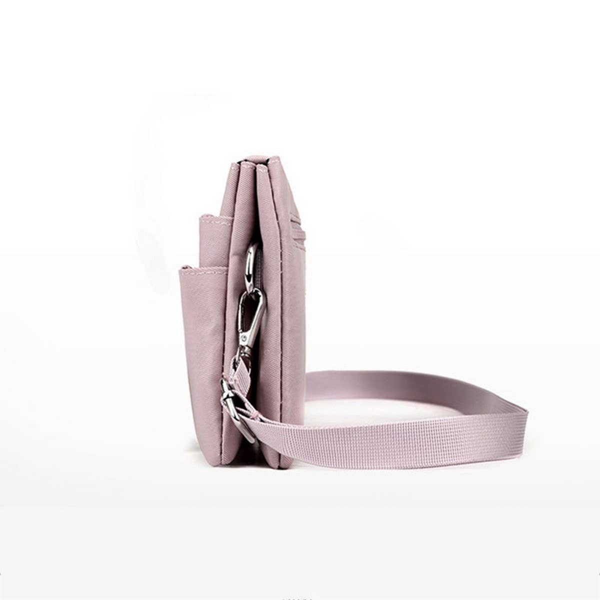 Lightweight Fabric Multi-Layer Shoulder Bag_Cwab3497