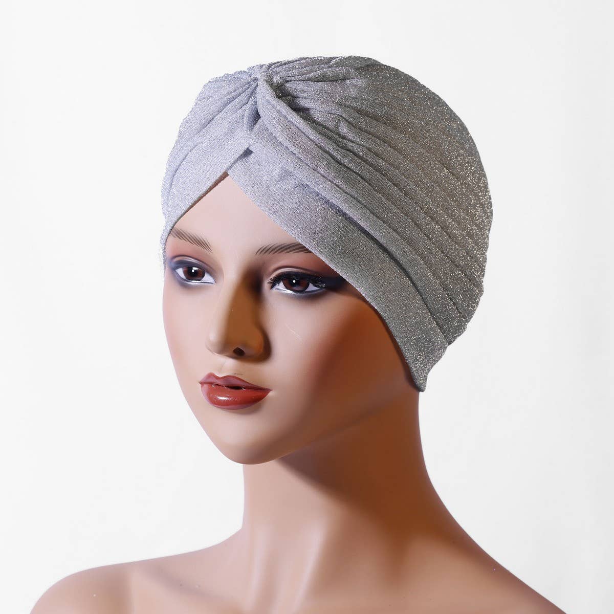 CLASSIC GOLD SHINY POLYESTER HEADBAND_CWASC2448