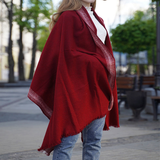 MULTI USE WOOL WRAP SHAWL SCARF BLANKET_CWASC2708