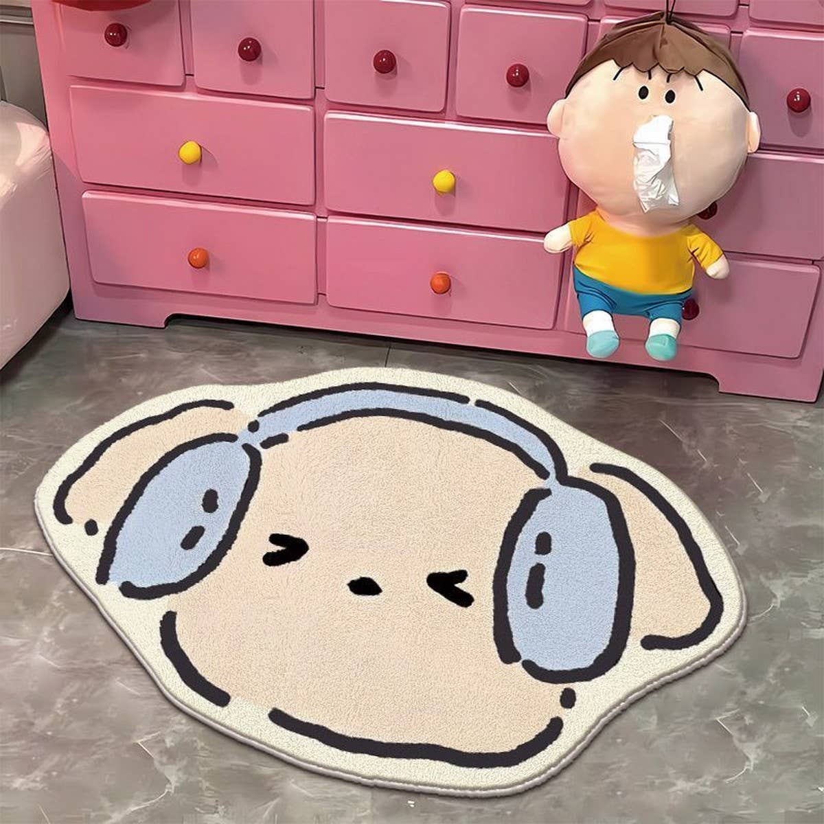 CARTOON CAKE MAT COZY RUG FOR BEDROOM BATH_CWMM7506