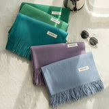 Winter Soft Macaron Scarf Shawl Wrap For Women_Cwasc1501