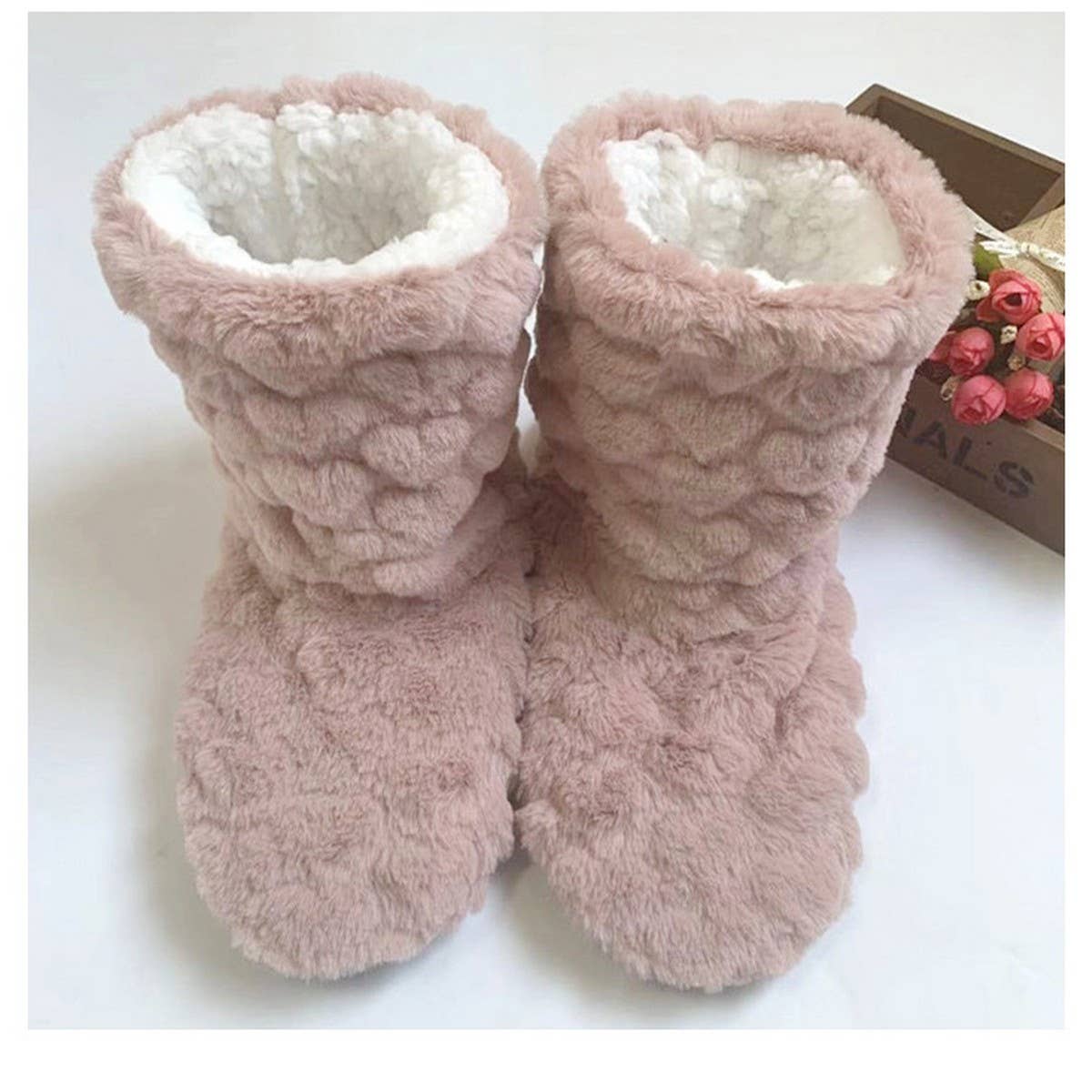 Winter Adult Thickened Couple Floor Socks Slippers_Cwms1203