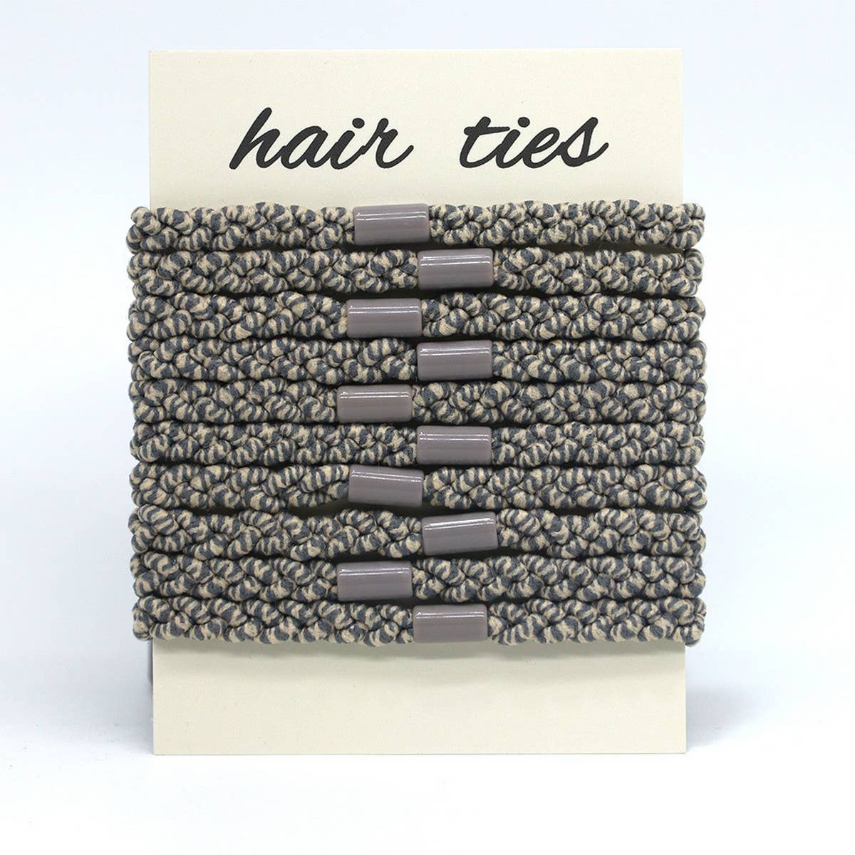 COLORBLOCK WEAVING COMMUTING HAIR SCRUNCHIES_CWAHA2719