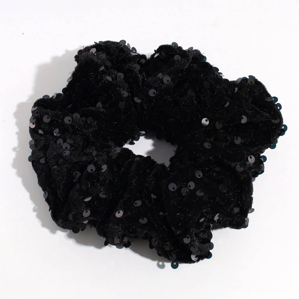 HOT SELLING VELVET SEQUIN HAIR TIE_CWAHA2316