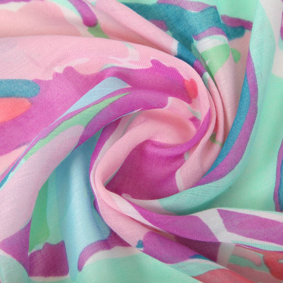 SPRING SUMMER SCARF CASUAL SILK SHAWL FOR WOMEN_CWASC0682