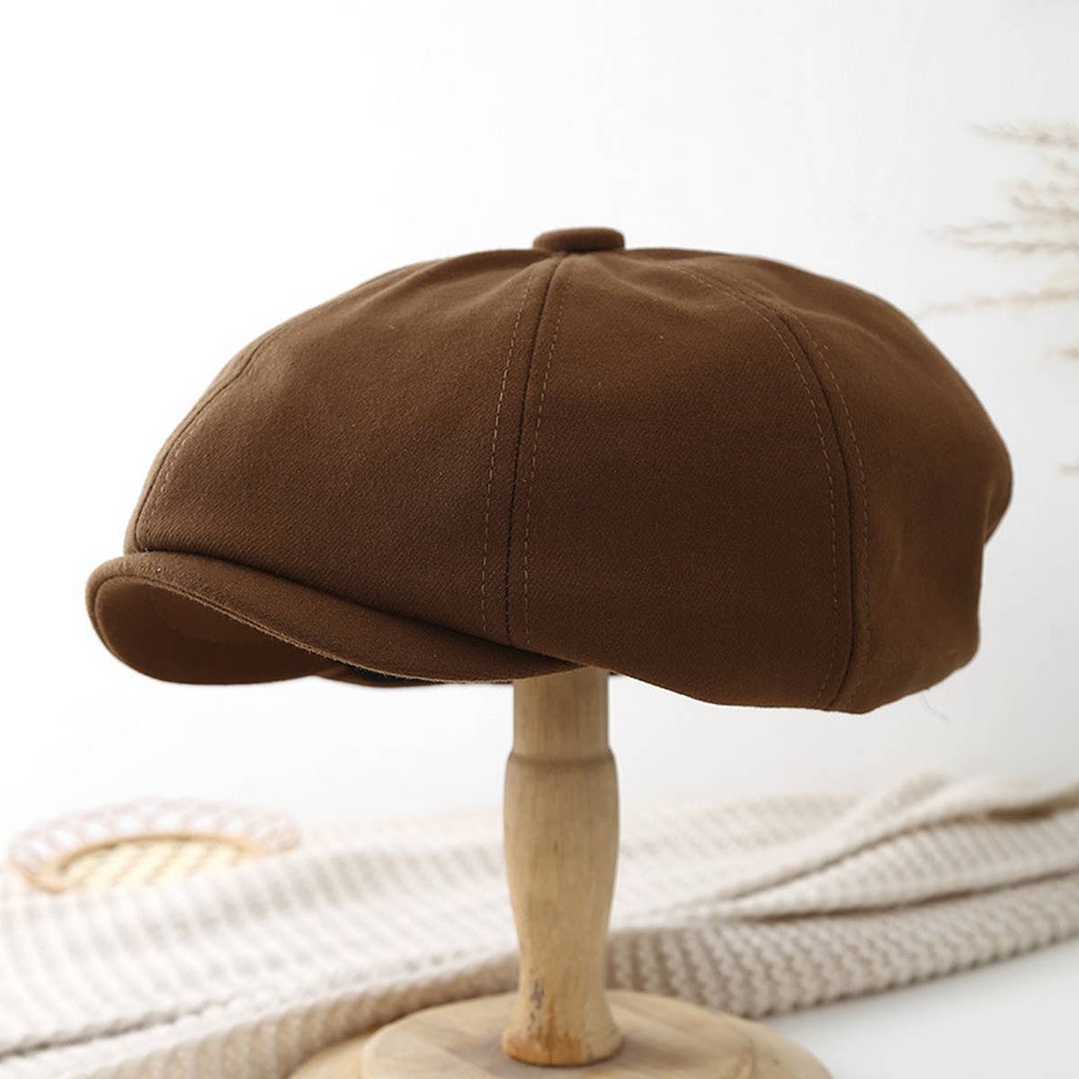 RETRO NEW SOLID COLOR FORWARD HAT_CWAB2859