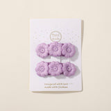 FIVE PETAL FLOWER HAIR CLIPS FOR KIDS HANDMADE_CWAHA6724