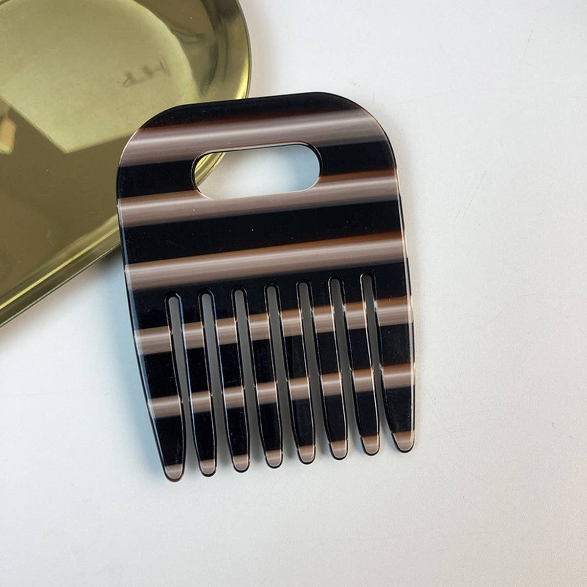 ELEGANT ACETATE HOLLOW HAIR CLIP COMB SET_CWMM6436