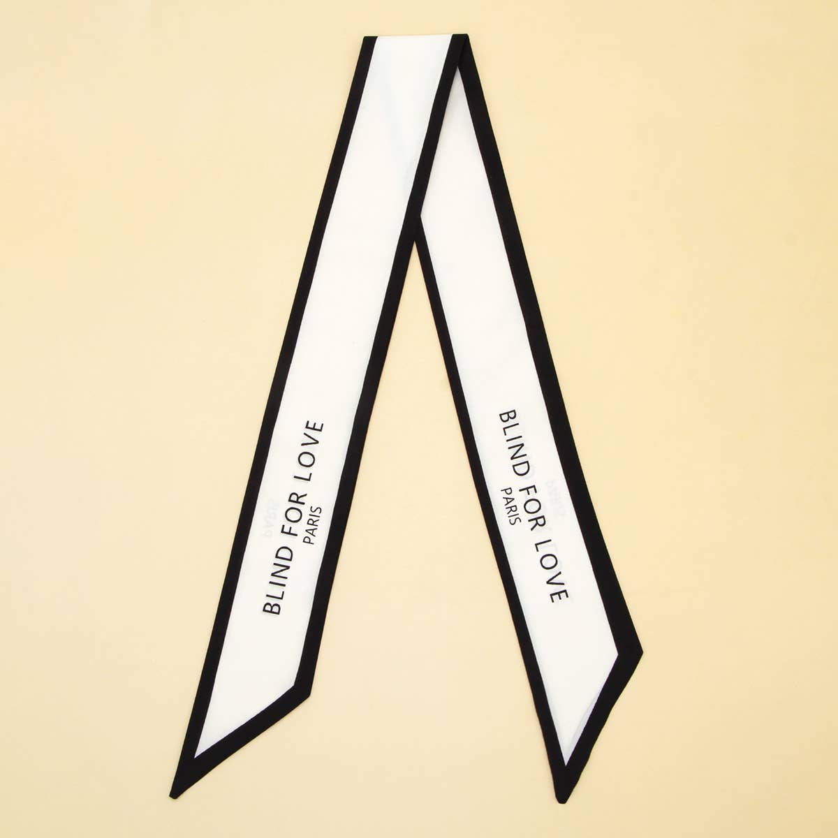 ELEGANT FLORAL SCARF HAIR RIBBON BAG ACCESSORY_CWASC0073